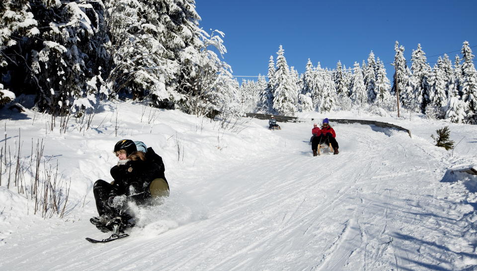 KALDT OG KLART: - Det ser ut som om hele landet skal f� en rolig og vinterlig dag p� julaften, sier meteorolog Terje Alfvik Wall�e til Dagbladet. Her fra Tryvann tidligere i �r. Foto: Siv Seglem/Dagbladet