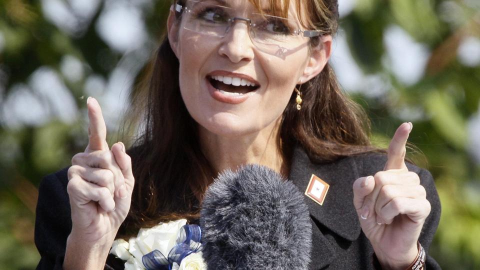 HEVDET OBAMA VILLE HA D�DSPANEL: Sarah Palin. Foto: AP Photo/Al Grillo/Scanpix
