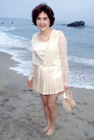 IKKE FORN�YD MED KROPPEN: Brittany Murphy p� MTV Beach Party i 1995. Foto: STELLA PICTURES