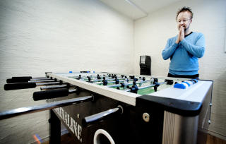 Konsentrert: Sigurd Sollien er sv�rt fokusert n�r han spiller. Foto: John T. Pedersen/Dagbladet