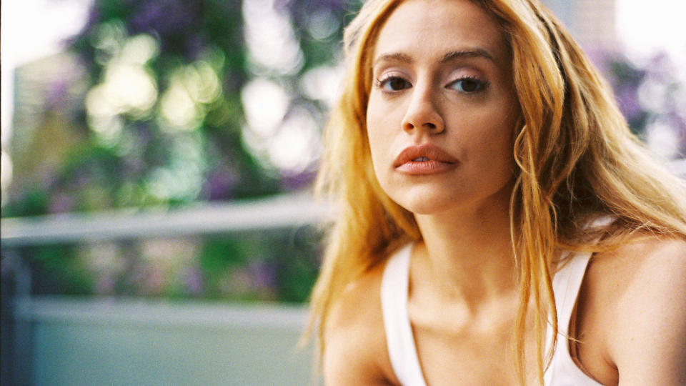 SISTE ROLLE: Dette bildet ble tatt av Brittany Murphy i juni i forbindelse med innspillingen av �Abandoned�, som ble hennes siste hovedrolle. Filmen forventes � f� premiere i l�pet av neste �r. Foto: AP Photo/Hybrid Productions/Scanpix