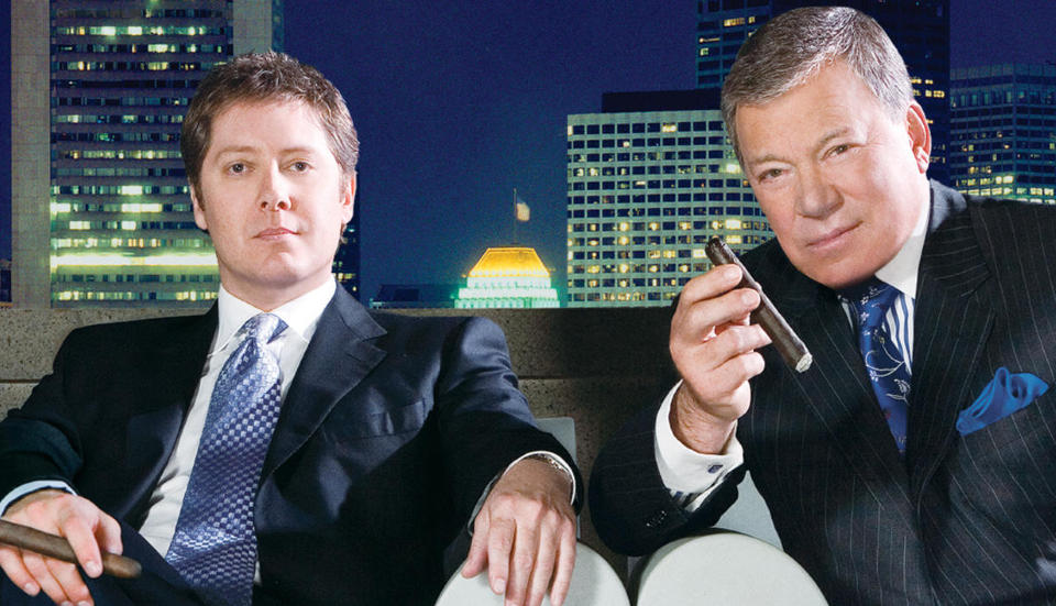 Slagferdige karer:  William Shatner og James Spader er med p� � gj�re Boston Legal til en sv�rt underholdende serie og byr p� replikkvekslinger i s�rklasse.