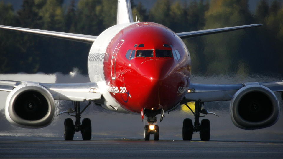 118 M�TTE IKKE OPP: P� Norwegians f�rste avgang fra Kastrup i dag var det hele 118 passasjerer som ikke m�tte opp. Etter alt � d�mme var det fordi konkurrenten Cimber Sterling har kj�pt opp hauger av Norwegians billigbilletter. Arkivfoto: Hans Arne Vedlog/Dagbladet.