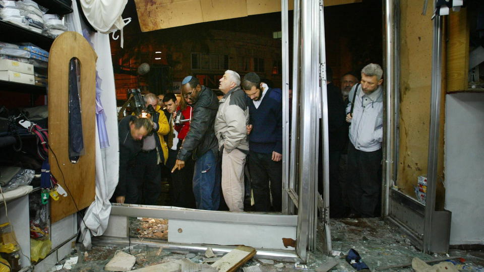 F�RRE ANGREP:  Israel kunne konstatere f�rre angrep mot sine territorium i 2009. Bildet viser et selvmordsangrep i Jerusalem.


Foto: Hans Arne Vedlog