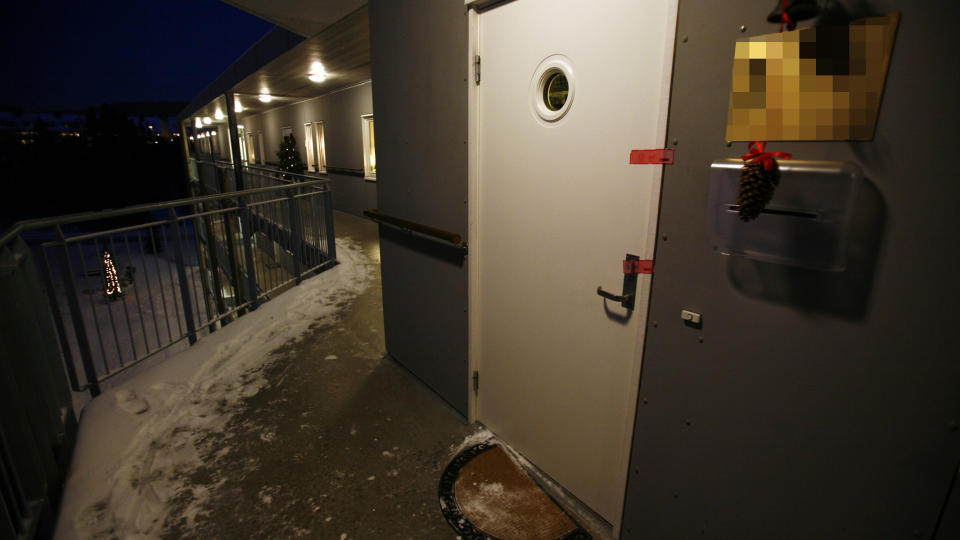 SAMBOERE: Kvinnen ble funnet drept i denne leiligheten. Foto: Tom E. �sthuus