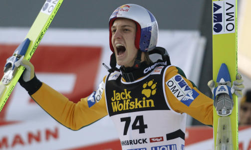 I EGEN KLASSE: Gregor Schlierenzauer, Foto: REUTERS/Michael Dalder