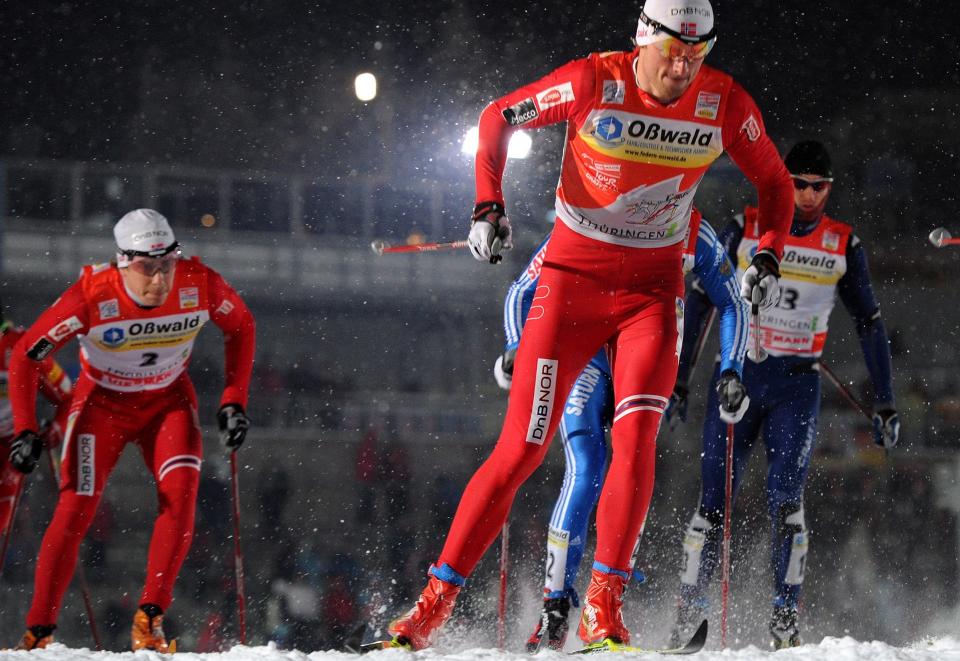TOUR-NEDTUR: Petter Northug klarte ikke � ta seg videre fra prologen i sprinten i Praha.Foto: SCANPIX/EPA/HENDRIK SCHMIDT