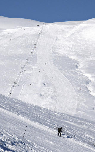 FLOTT: Myrkdalen på Voss har lange løyper og rikelig med off-pist muligheter. Foto: Ole C- H. Thomassen FLOTT: Myrkdalen på Voss har lange løyper og rikelig med off-pist muligheter. Foto: Ole C- H. Thomassen