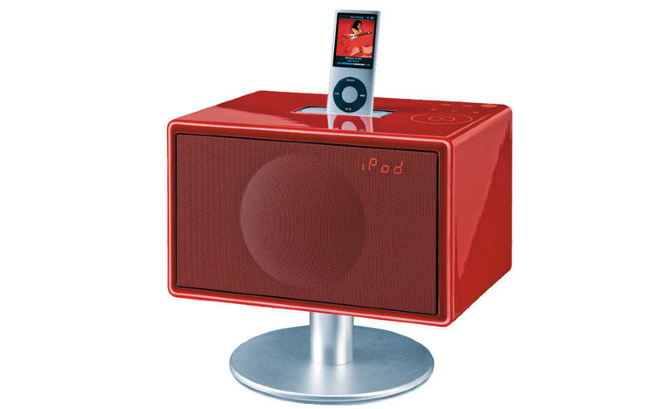 GENEVA S: Radio og iPod-dock med knallyd og hyperelegant design. Foto: GENEVA LAB