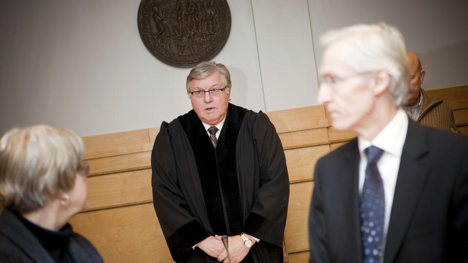 KONKLUDERER: Professor Kirsten Rasmussen og spesialist i psykiatri Andreas Eirik Hamnes har konkludert med at Eirik Engen Forbord har diagnosen Aspergers syndrom. Foto: Ole Morten Melg�rd