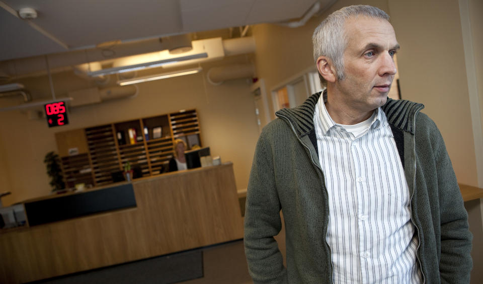  Studenter i Trondheim fikk i dag tilbud om samtale med krisepsykolog etter at ei 29 �r gammel kvinne ble funnet drept i en bolig eid av Studentsamskibnaden i Trondheim (SiT), sier informasjonsansvarlig Halvard Danielsen. Ogs� den siktede leide leilighet av studentorganisasjonen. Foto: Ole Morten Melg�rd.