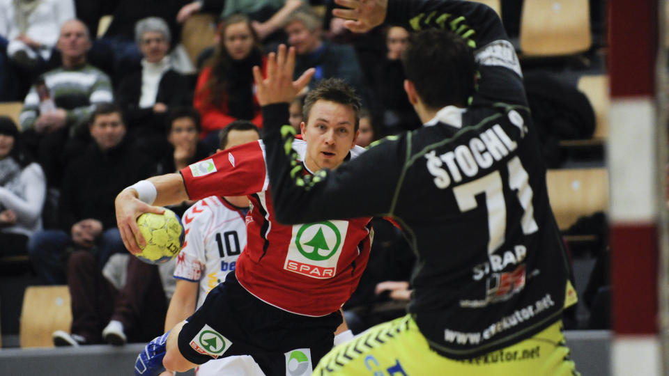SULTNE SPILLERE: H�vard Tvedten vil ikke sette noen m�l for Norge under EM. Foto: Claus Fisker / Scanpix