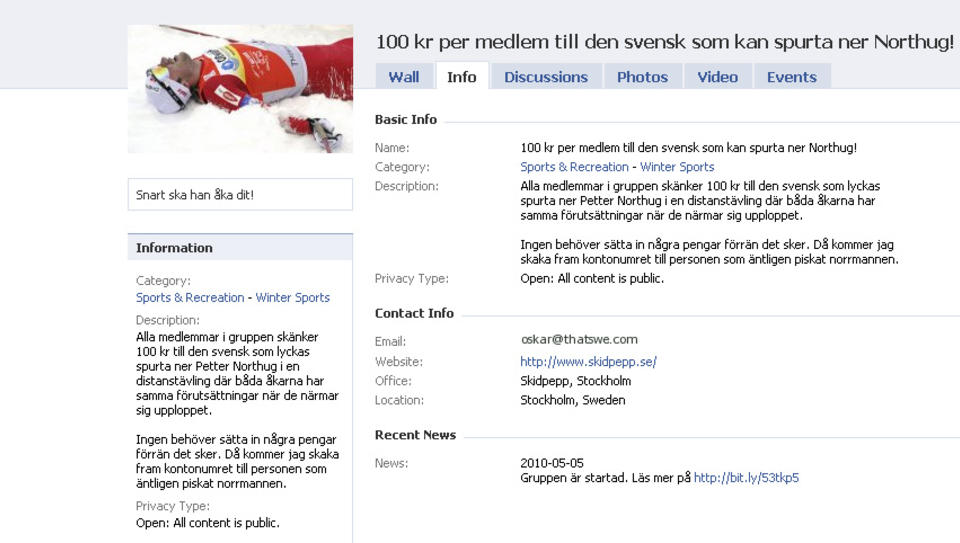 Faksimile: Facebook