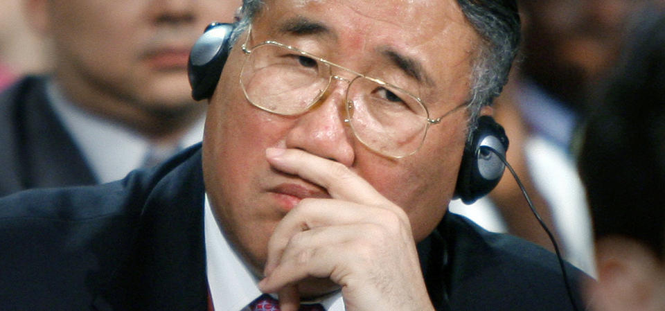 BEVISST SABOTASJE? Xie Zhenhua, her avbildet under klimakonferansen i K�benhavn i desember, sa i dag i Beijing at Kina oppn�dde det man ville under konferansen. Foto: REUTERS/SCANPIX