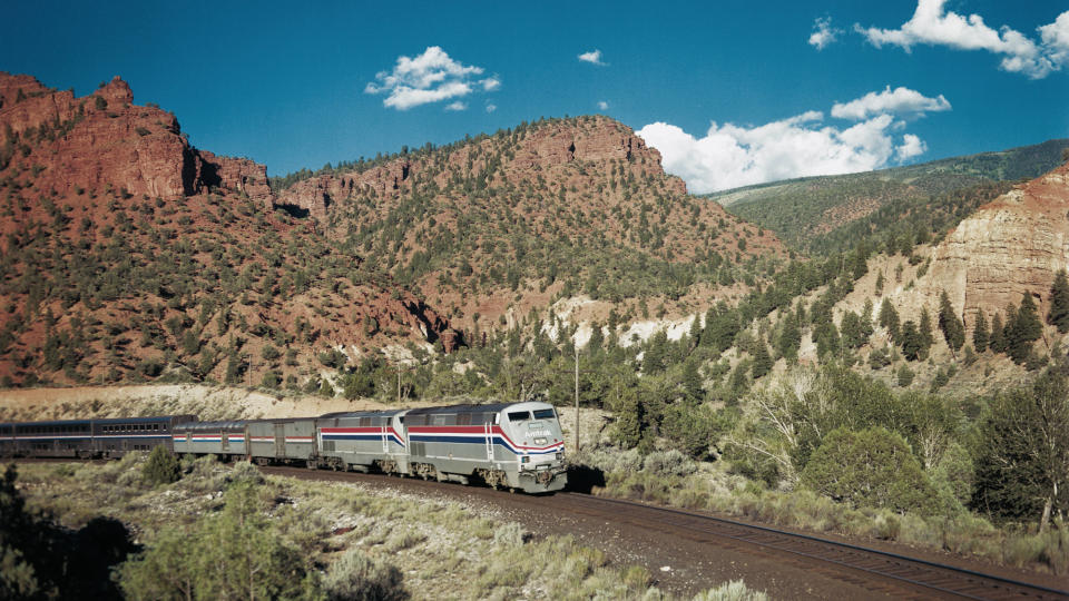 TOGET: Den tredagers reisen  med California Zephyr fra Chicago til San Francisco er USAs flotteste togreise.


Foto:Amtrak