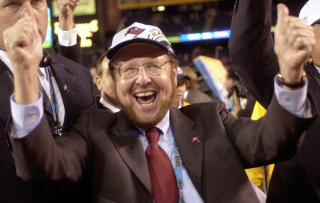 UPOPUL�R: Malcom Glazer.Foto: SCANPIX/AP/Dave Martin