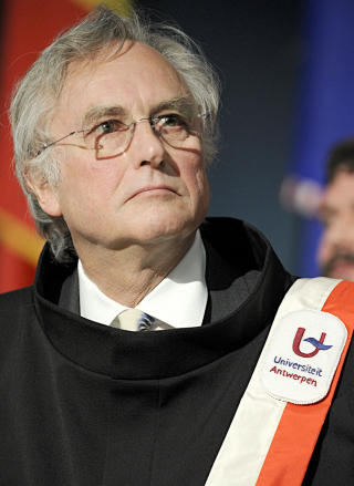 TOK OVER ETTER WILSON: Den britiske zoologen Richard Dawkins ble en av evolusjonsbiologenes fremste talsmenn etter at Wilson trakk seg tilbake. Foto: AFP/BELGA - DIRK WAEM