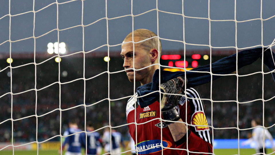TIL NORGE: Lars Hirschfeld skal v�re V�lerengas nye keeper, if�lge TV 2 Sporten. Kanadieren har tidligere voktet buret i Troms� og Rosenborg. Foto: Arnt E. Folvik / DAGBLADET.