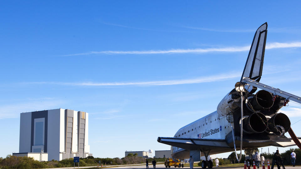 FANT KOKAIN: NASA har satt i gang full etterforskning etter at det ble funnet kokain inne p� et strengt regulert vedlikeholdsbygg p� Kennedy Space Center i Florida.Foto:Matt Stroshane/Getty Images/AFP/SCANPIX