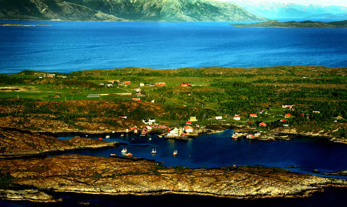 YLVINGENHer ble Himmelbl� spilt inn. Foto: S�lvi Kristoffersen/Destiantion Helgeland.