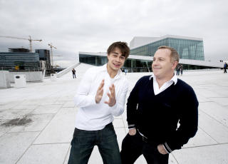 Kapret Rybak: Curran reagerte raskt ute da Alexander Rybak i fjor luftet sin dr�m om � opptre i Operaen. Og slik ble det.