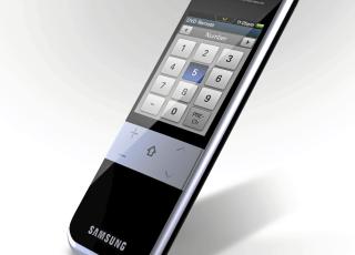 LED9000 fjernkontroll fra Samsung