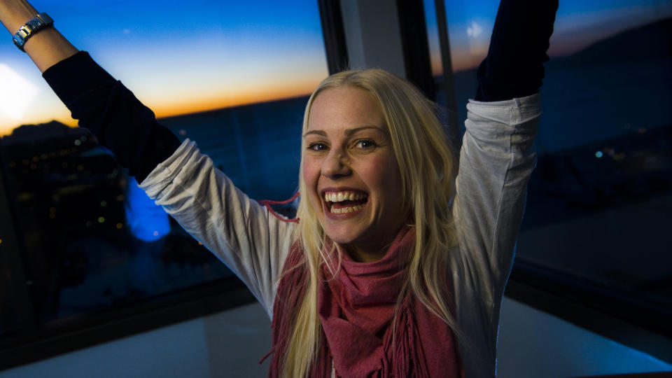 BRA L�T: Venke Knutson f�r mye skryt for l�ta �Jealous Because I Love You�. Det synes hun er utrolig hyggelig. - Jeg har begynt � kalle meg selv GP-Venke, sier hun. 

Foto: H�kon Eikesdal