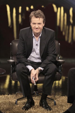 PROGRAMLEDER Fredrik Skavlan intervjuet i kveld Rihanna. Foto: Hans A. Vedlog / DAGBLADET