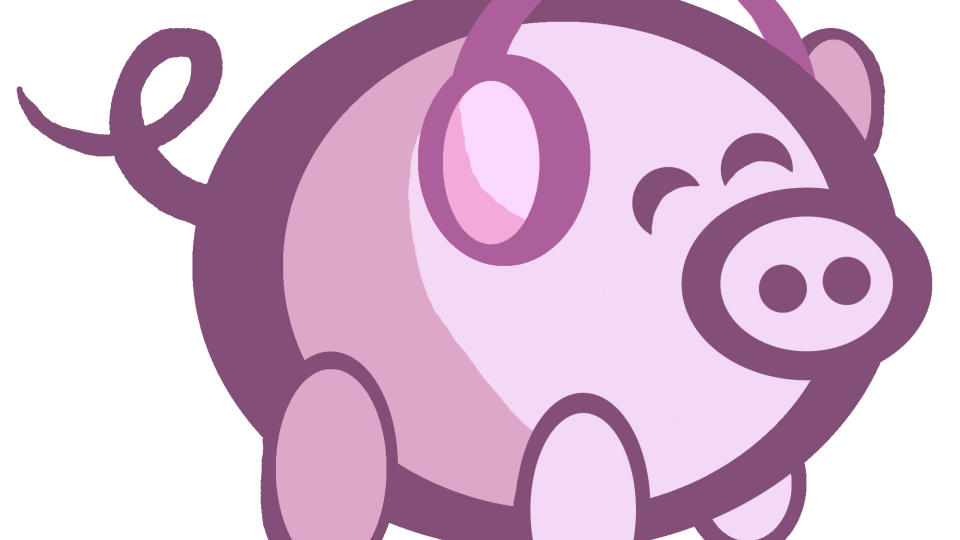 LOGOEN: Oink-logoen var godt kjent for mange musikkinteresserte som driver med ulovlig fildeling, fram til siden ble nedlagt for to �r siden. I g�r ble bakmannen frikjent.