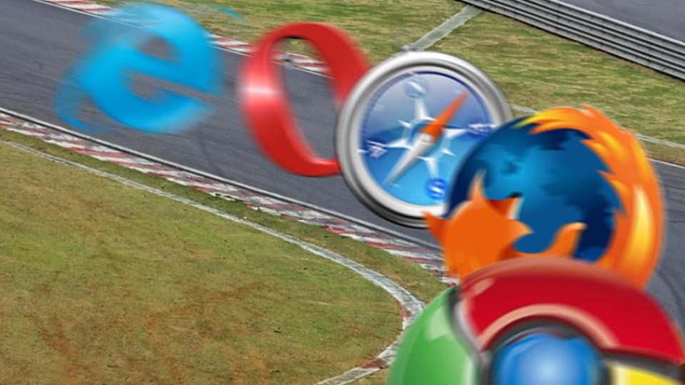GODE ALTERNATIVER: Det finnes en rekke gode alternative nettlesere, for deg som vil bruke noe annet enn Internet Explorer.  B�de Firefox, Google Chrome og Opera foretrekkes av mange PC-brukere, ogs� ut fra andre hensyn enn sikkerhet. Illustrasjon: Knut Arild Vold