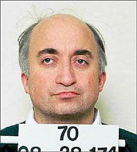  POLITIFOTO: Ola K�re Bj�rneset rett etter arrestasjonen.