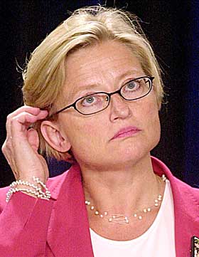 DREPT: Anna Lindh ble knivstukket 10. september i fjor.