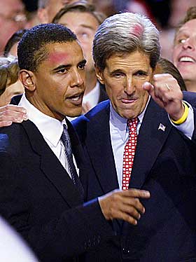 IMPONERTE:  Barack Obana imponerte stort da han holdt sin tale p� demokratenes landsm�te 29. juli i �r.
