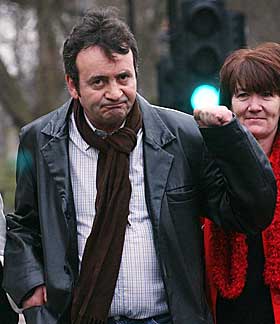 FORN�YD: Gerry Conlon var meget forn�yd med dagens uforbeholdne beklagelse fra Tony Blair.