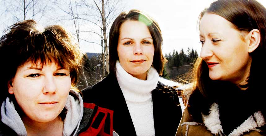  ENDOS�STRE:  Maria Dahlgren (28), Kjersti Solbakken (34) og Marianne Nicolaysen (32) �nsker � gi endometriose et ansikt, i h�p om at flere skal f� hjelp.
