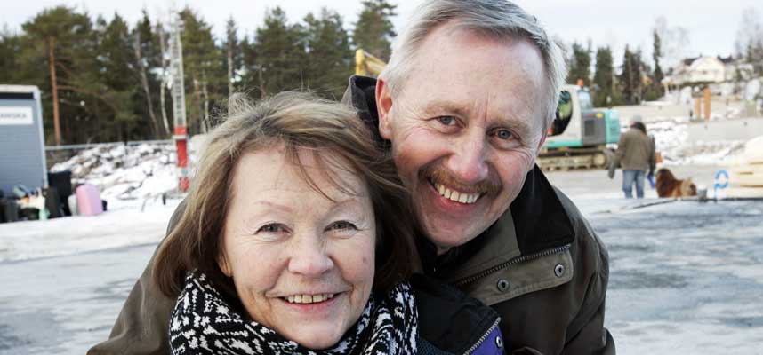 LANG VEI HJEM: Hvordan f�lte Edel og Kurt det da de dr�mmen og huset brast? Sp�r dem selv!