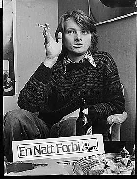 HARDT: Eggum levde livet, her fra 1979.