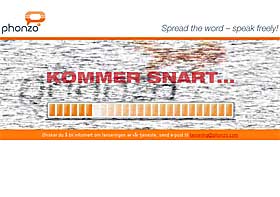 NETTSIDE: P� selskapets nettsted st�r det at produktet lanseres snart.