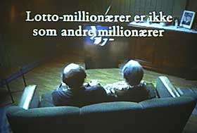MARKEDSF�RING: Norsk Tipping bruker millionr hvert �r for � markedsf�re Lotto. Slagordet om at Lotto-million�rer ikke er som andre million�rer er g�tt inn i norsk spr�k som et uttrykk.