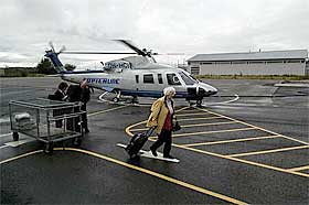 COPTERLINE: Helikopteret som har styrtet tilh�rer selskapet Copterline. Dette er et arkivbilde fra 2004.