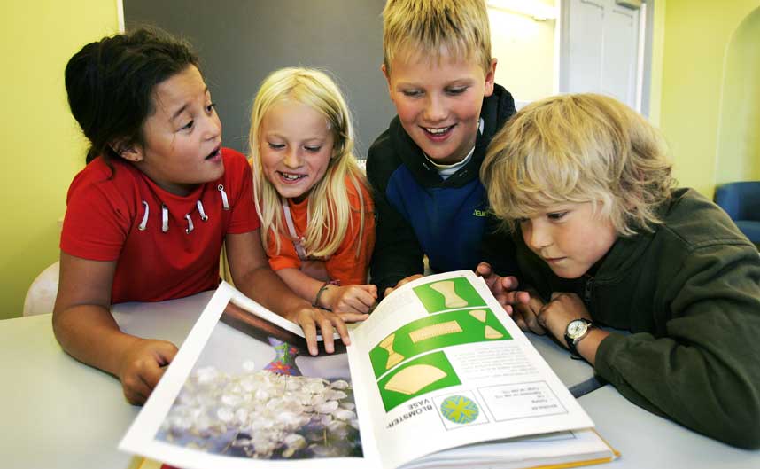 LEKSER P� SFO: P� Boltel�kka skole i Solo holdes et klasserom �pent fram til halv fire om ettermiddagen. Rommet er satt av til lekselesing, mens de som vil leke oppholder seg andre steder. De kommende fjerdeklassingene Ezgi Kardelen K�tal, Iselin Erika Dalaaker Lundh, Tom Nielsen og Christian Olsson sunes det er greit � f� unna leksene mens de er p�skolefritidsordningen.  -Mamma sier det er best jeg gj�r leksene her fordi jeg ofte er s� sliten n�r jeg ommer hjem, sier Ezgi.