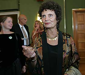 ÆRESPRISEN: Den kanskje aller gjeveste prisen, juryens ærespris, gikk til regissør Anja Breien.