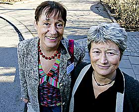 FRANSKE PIONERER: Frankrike er det eneste europeiske landet som straffeforfølger kjønnslemlestere.
Advokat Linda Weil-Curiel og lege Emmanuelle Piet har reddet hundrevis av jenter fra lemlestelse.