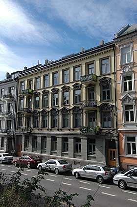 FINNES IKKE: I dette bygget i Ullev�lsveien har Prolarin postadresse.