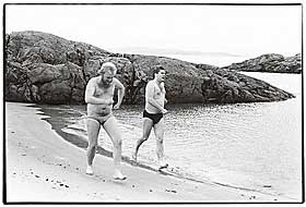  Bestevenner:  Joachim og Gunnar �Goggen� Andersen, som er sentral i mange tekster.