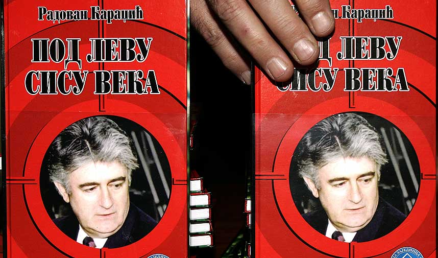DIKT I SKJUL: Den krigsforbrytertiltalte bosnisk-serberen Radovan Karadzic ga i dag ut ny diktsamling.