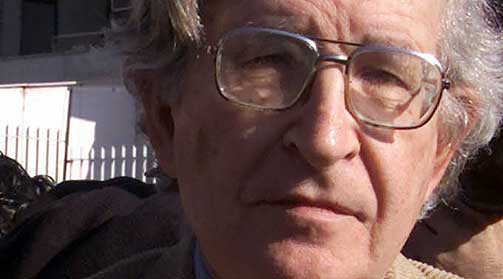Noam Chomsky.