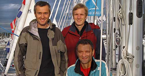 GR�NDERNE: Biologen og naturfagl�reren Kjetil Flydal (t.v), sosialantropolog Aasmund Andersen og sivilarkitekt Terje Stor�s.