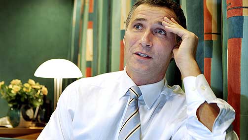 TAUS: Jens Stoltenberg ville i går ikke kommentere pedofilipåstandene som ble fremsatt på Wikipedia. Bildet er tatt tidligere denne uka.