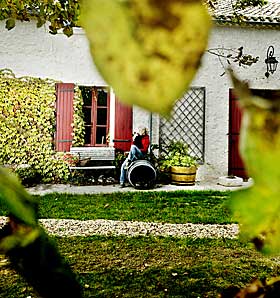  Idyll:  F�r bodde Katharina i London. Men p� ving�rden er det gr�nnere og roligere.